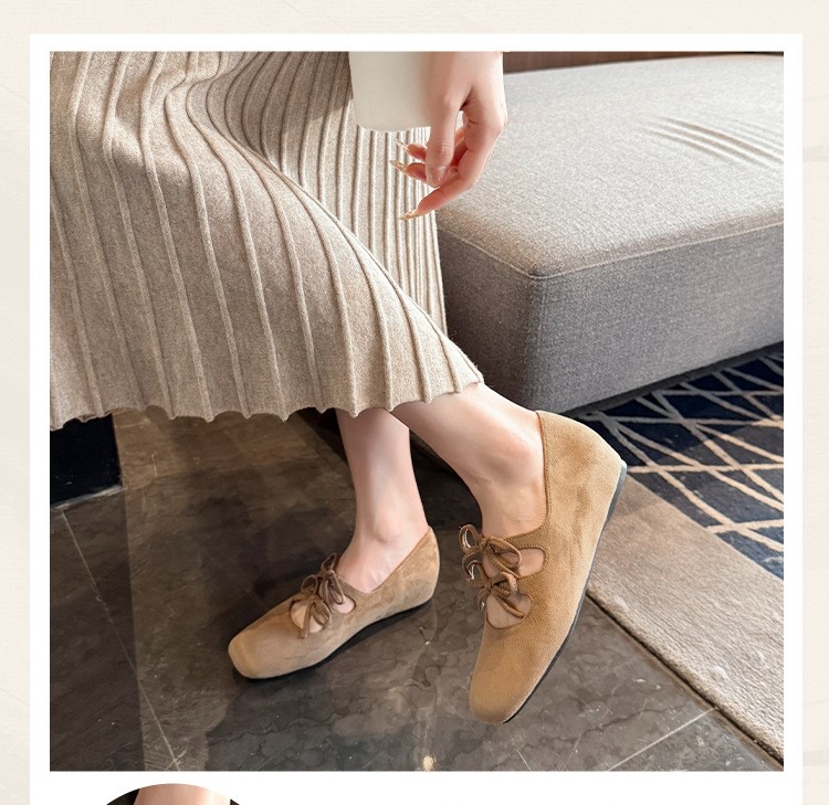 Small height-enhancing retro suede shoes 42