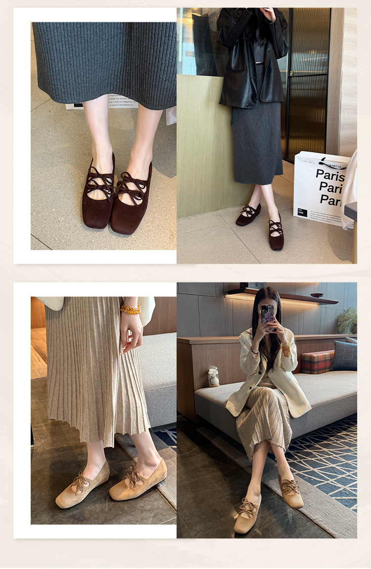 Small height-enhancing retro suede shoes 42