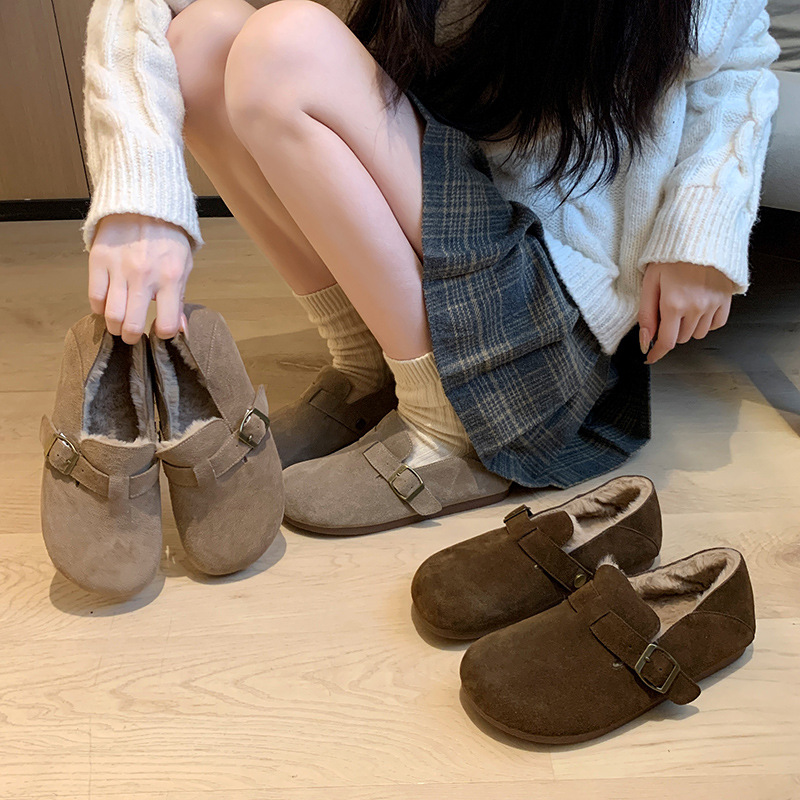 Women's all inclusive birkenstock cotton shoes 34 01