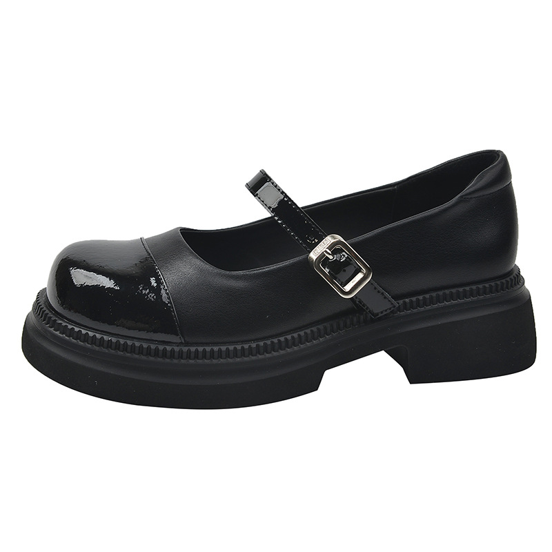 Women's Chanel style preppy style patchwork shoes 21