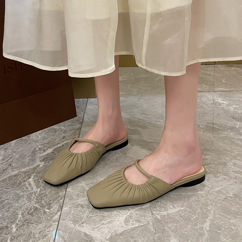 Women's outdoor sandals with open back 3