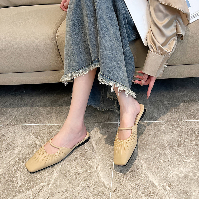 Women's outdoor sandals with open back 3