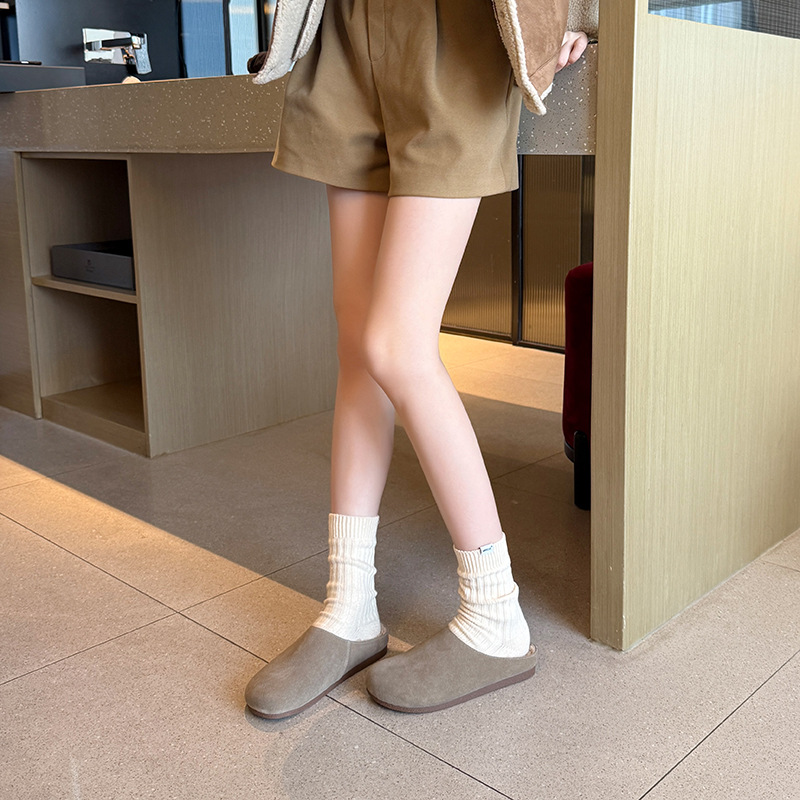 Women's retro fleece birkenstocks slippers 40 01