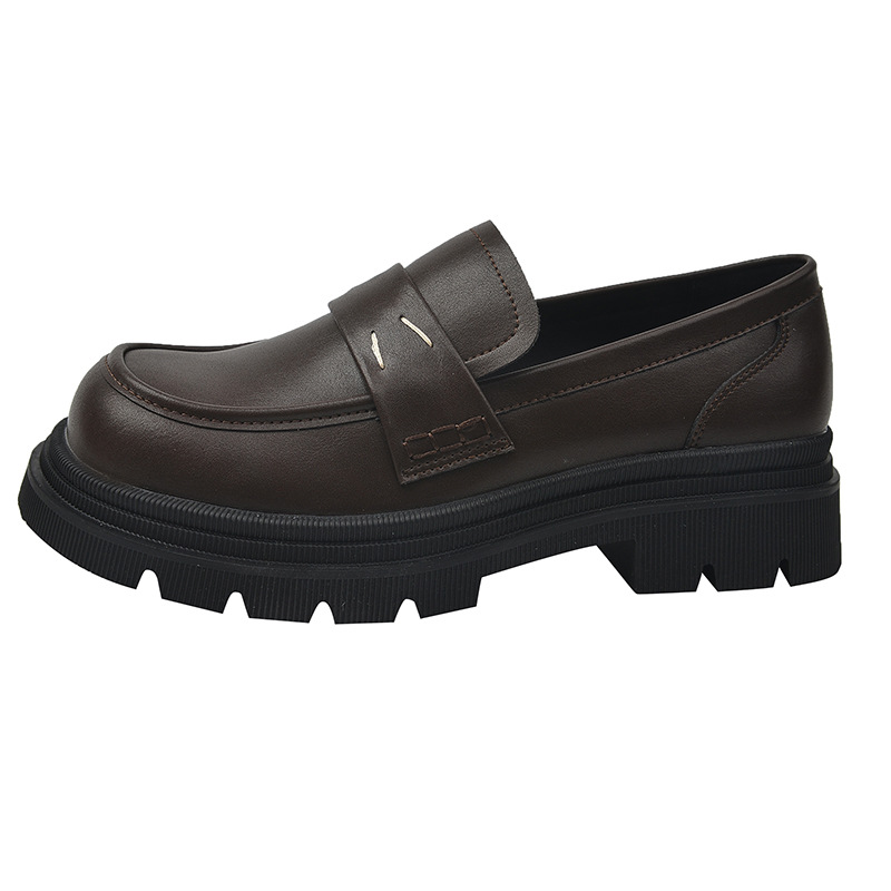 Women's widened slip-on shoes with thick soles 22